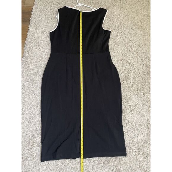 Tatyana Plus Size 4XL 4X Black Loretta Dress Stretch Pin Up Wiggle New NWT - Picture 3 of 11